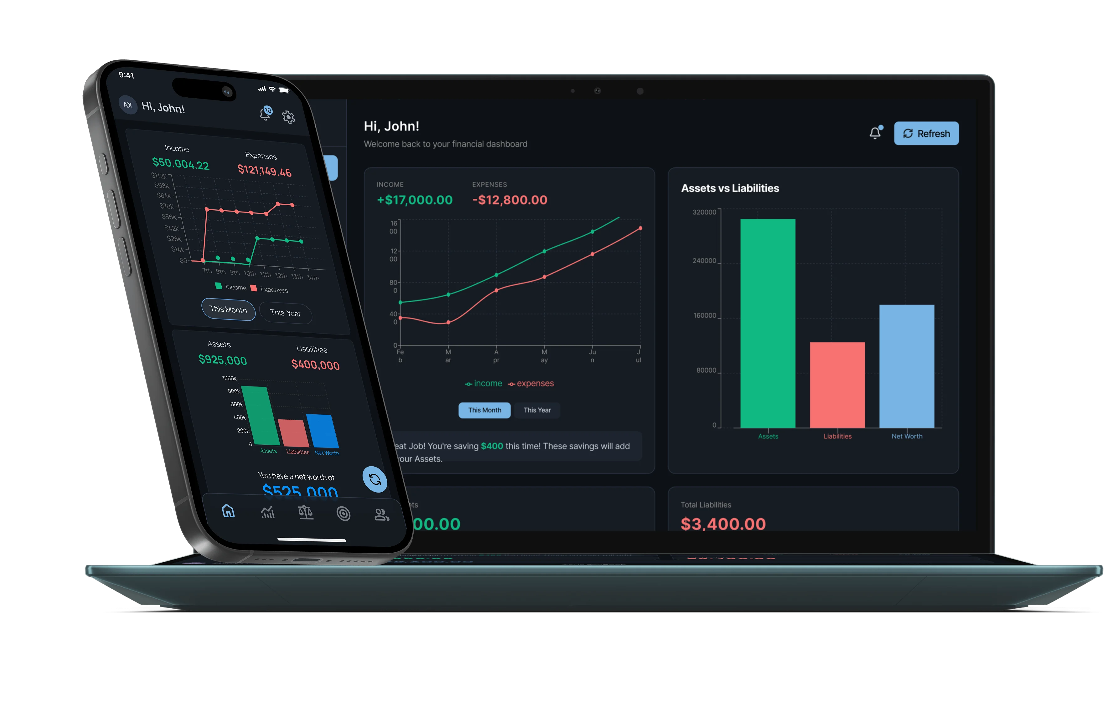 Resoloot desktop dashboard